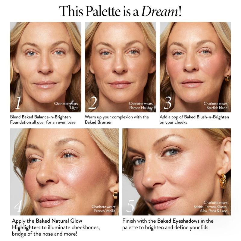 Best Tuscan Dreams Baked Eyeshadow Palette(4PC)